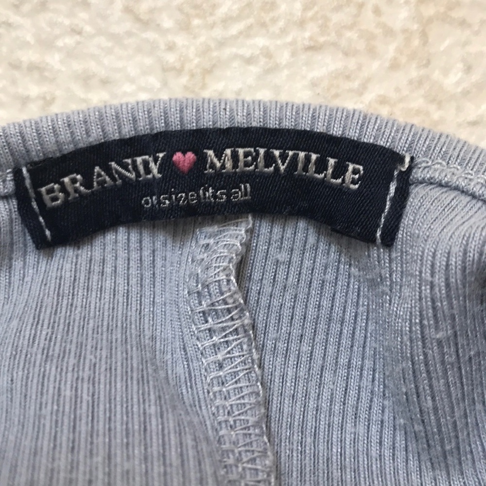 Brandy Melville lace up top - Picture 2 of 2